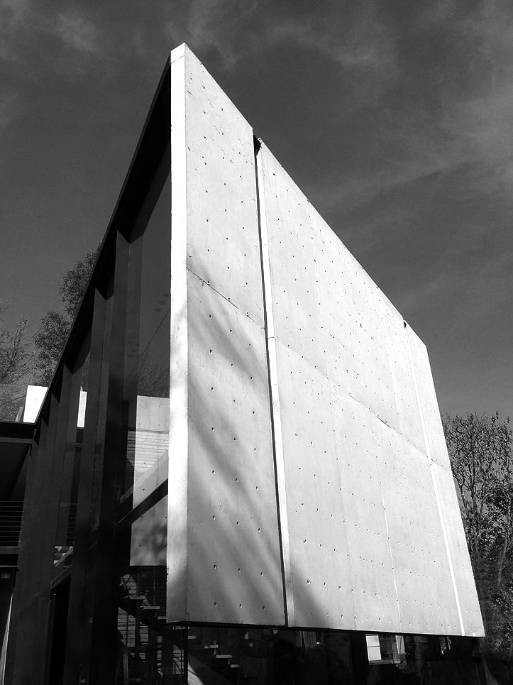 a building facade using Precast concrete wall panels - Nortem